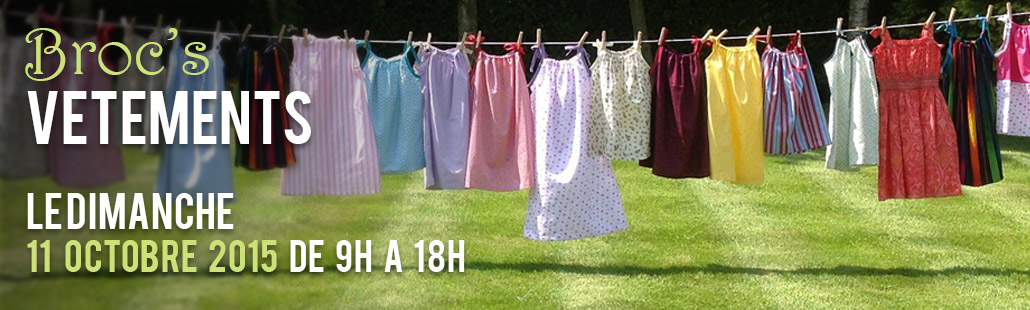 Broc&rsquo;s Vêtements – Dimanche 11 Octobre 2015