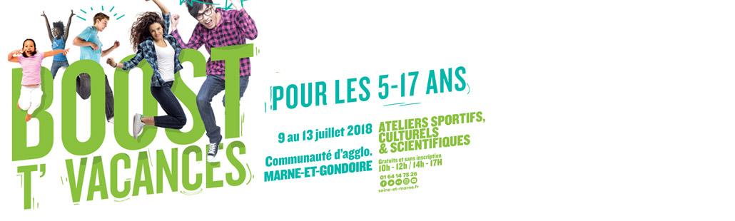 Boost T&rsquo; Vacances – Pour les 5 – 17 ans