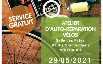 Auto-réparation de vélos : RDV le 29 Mai (changement d&rsquo;horaire)