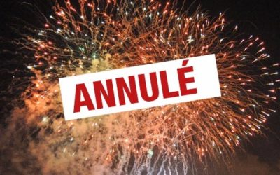 Le feu d&rsquo;artifice à Pontcarré est annulé