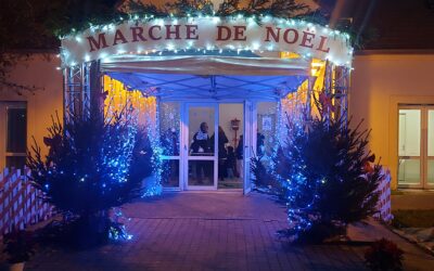 Joli marché de Noël 2023 et magnifique feu d&rsquo;artifice