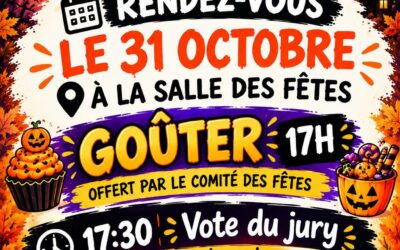 Halloween à Pontcarré – un concours effrayant pour faire frissonner les Pontcaréens